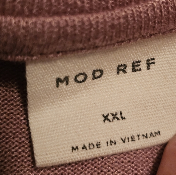 Women's V-Neck‎ Soft Pink Top Size XXL - Picture 5 of 5